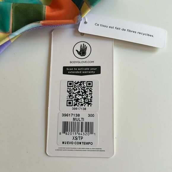 Body Glove Women's Full Coverage Bikini Bottom Swimsuit, Aloha Vibes, XS, NWT - Picture 9 of 9